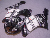 Kawasaki NINJA ZX6R 2007-2008 Injection ABS Fairing - West - Black White - MFS5787